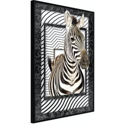 Arkiio Affisch Zebra [Poster] 20x30 Poster